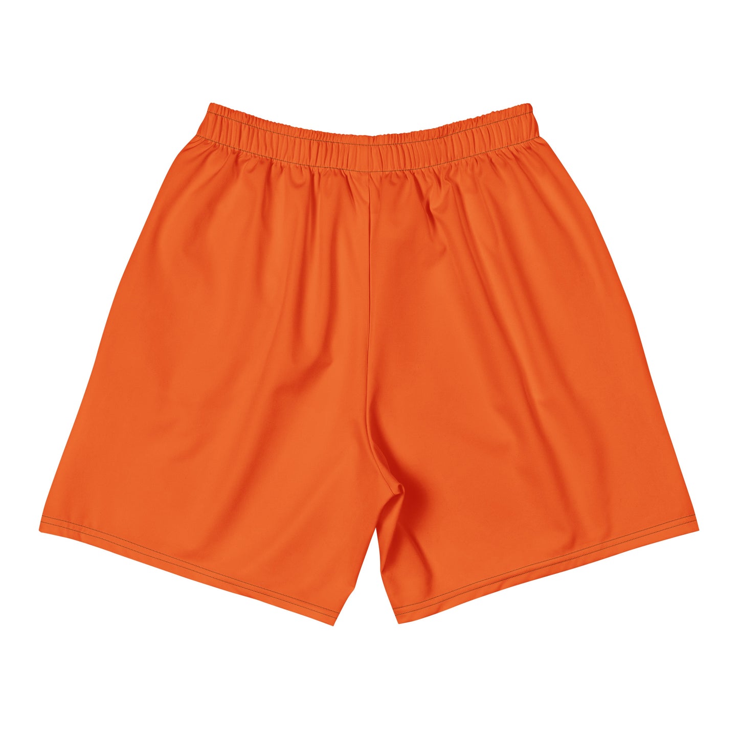Orange-Never Grow Up Graffiti Shorts from B.Different Clothing, back view, graffiti-inspired streetwear