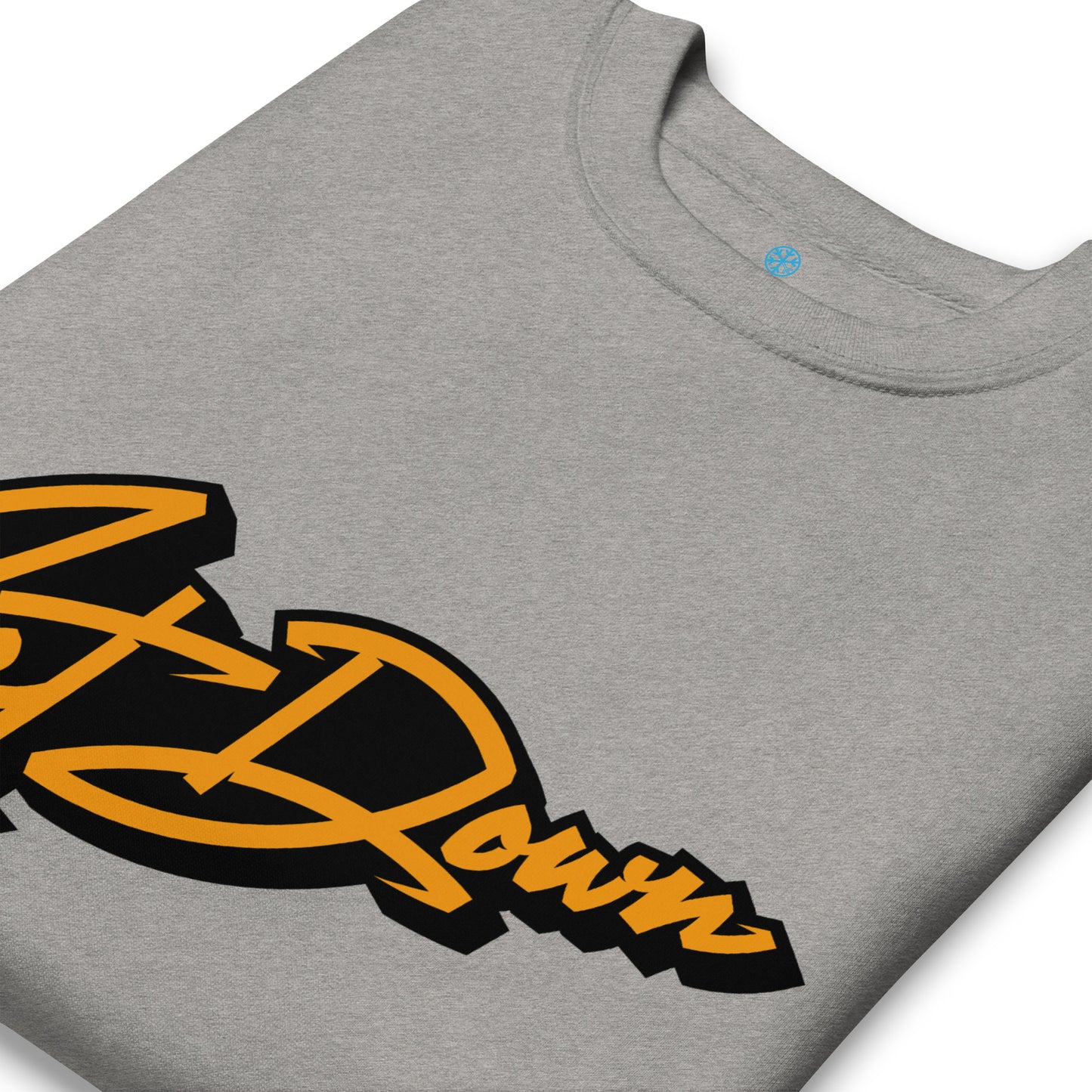 gray-get-down-graffiti-lettering-sweatshirt-detail-by-b.different-clothing-graffiti-inspired-independent-streetwear-brand