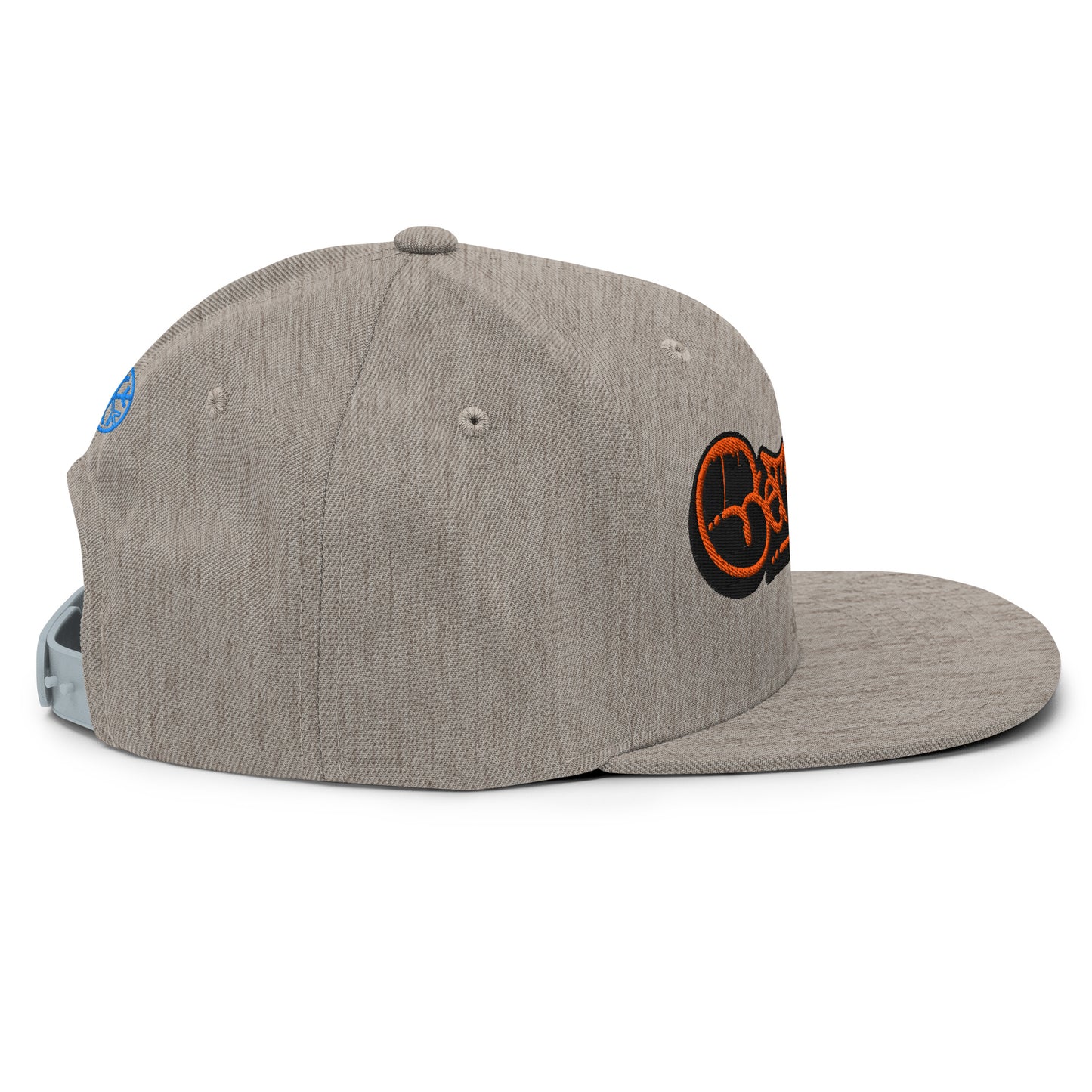 gray-get-down-graffiti-tag-snapback-hat-back-by-b.different-clothing-graffiti-inspired-independent-streetwear-brand