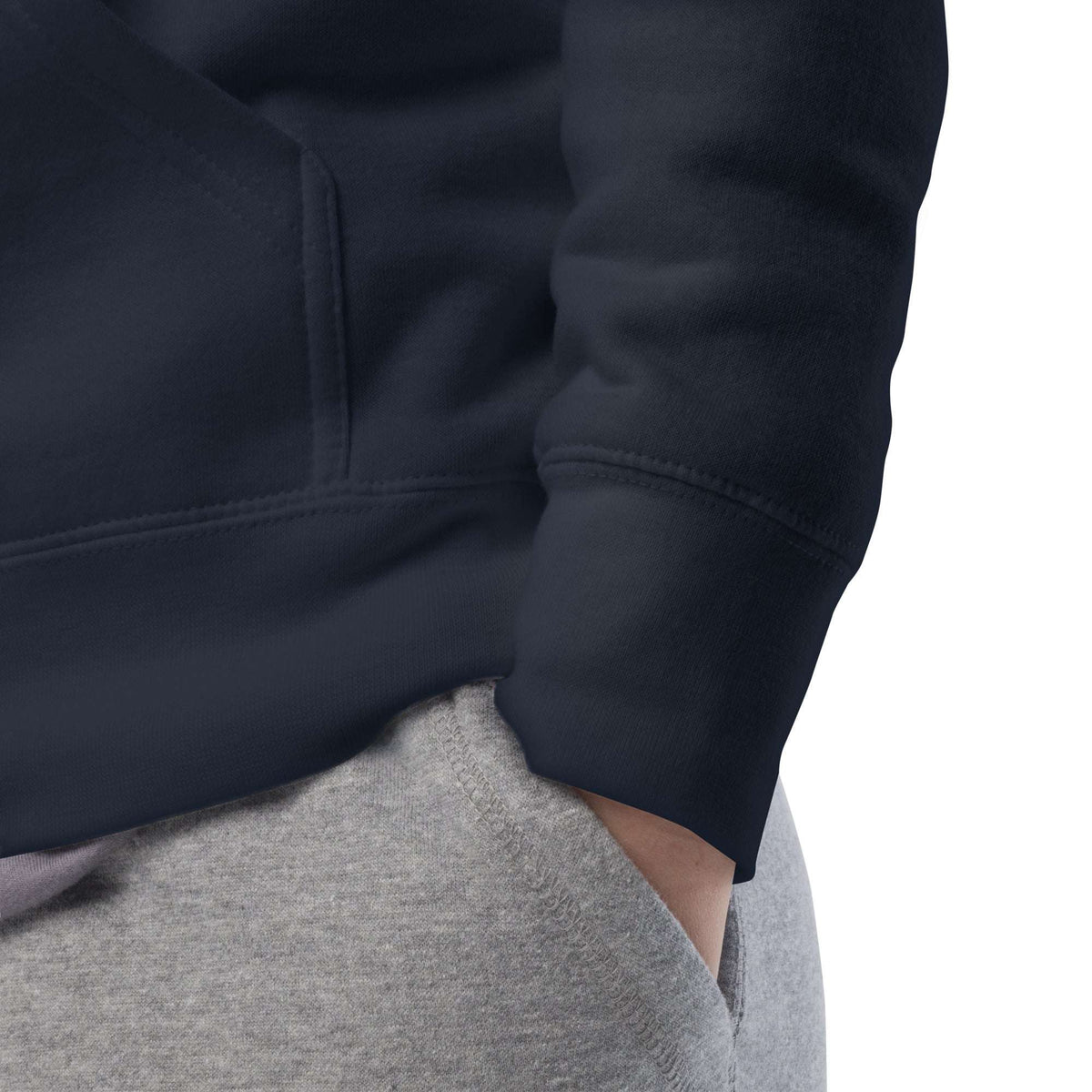 navy-nobody-listens-graffiti-tag-hoodie-detail-by-b.different-clothing-graffiti-inspired-independent-streetwear-brand
