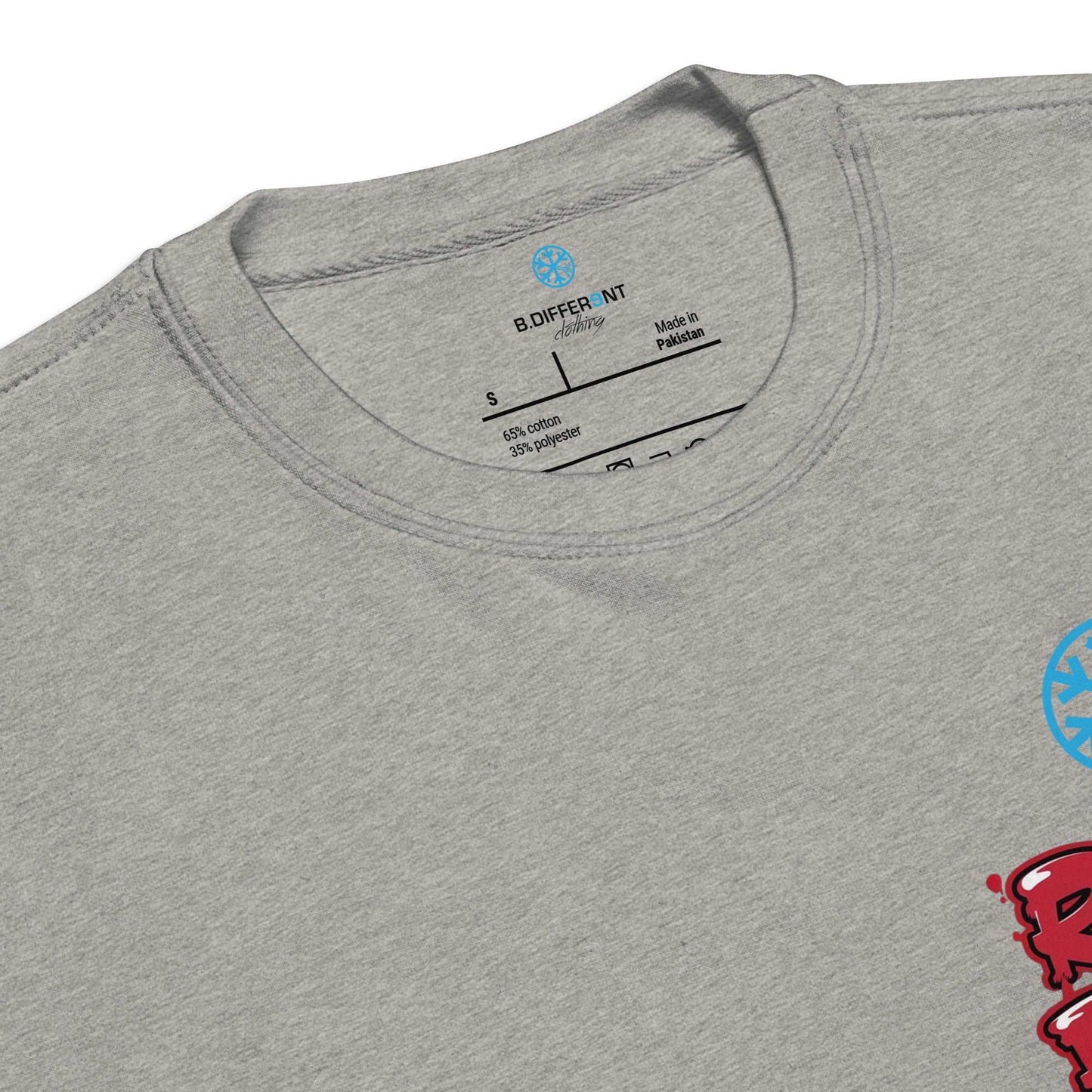 gray-red-pill-gang-sweatshirt-detail-by-b.different-clothing-graffiti-inspired-independent-streetwear-brand