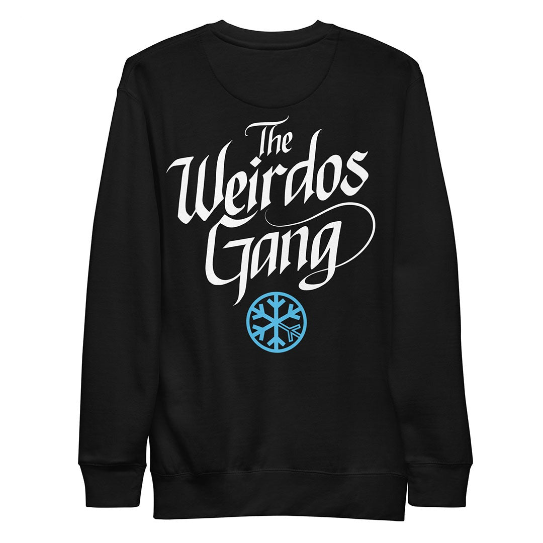 Weirdos Gang Lettering Sweatshirt