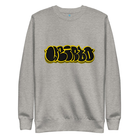 Weirdo Throwie Sweatshirt by B.Different Clothing street art graffiti inspired streetwear brand