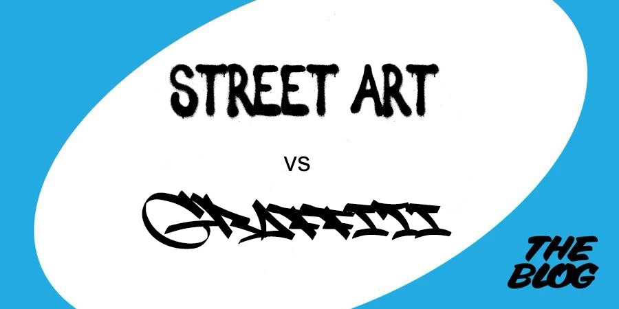 street art vs graffiti top 10 differences by B.Different Clothing streetwear brand