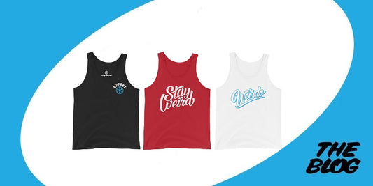 tank tops by B.Different Clothing street art and graffiti inspired independent streetwear brand for weirdos, outsiders, and misfits.