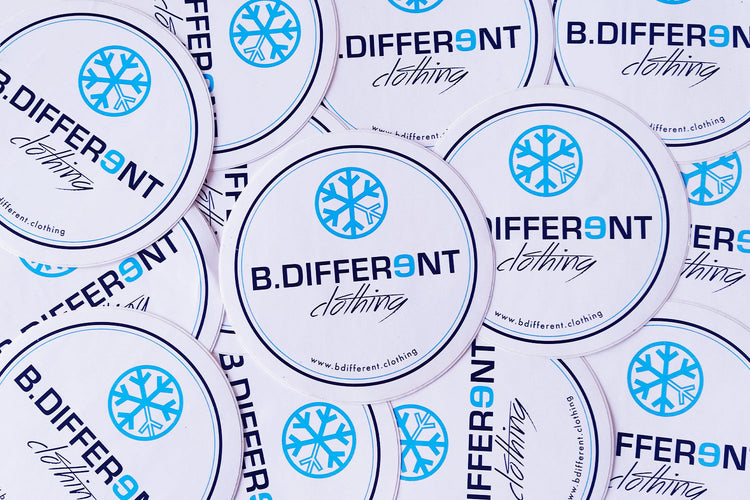 stickers by B.Different Clothing independent streetwear inspired by street art graffiti