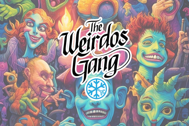The Weirdos Gang Collection by B.Different Clothing street art and graffiti inspired independent streetwear brand.