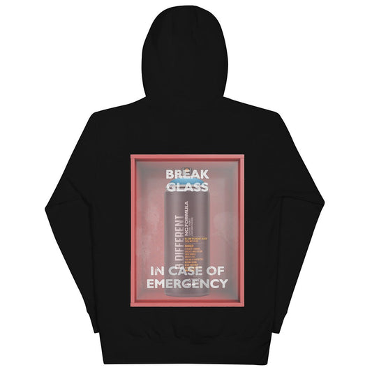 BLACK Can hoodie B.Different Clothing graffiti street art inspired streetwear brand