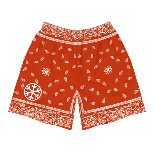 shorts bandana red B.Different Clothing graffiti street art inspired streetwear brand for weirdos, outsiders, and misfits.
