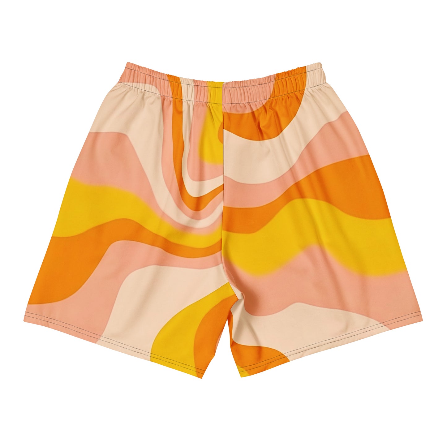 Hypnotize Shorts from B.Different Clothing, back view, graffiti-inspired streetwear