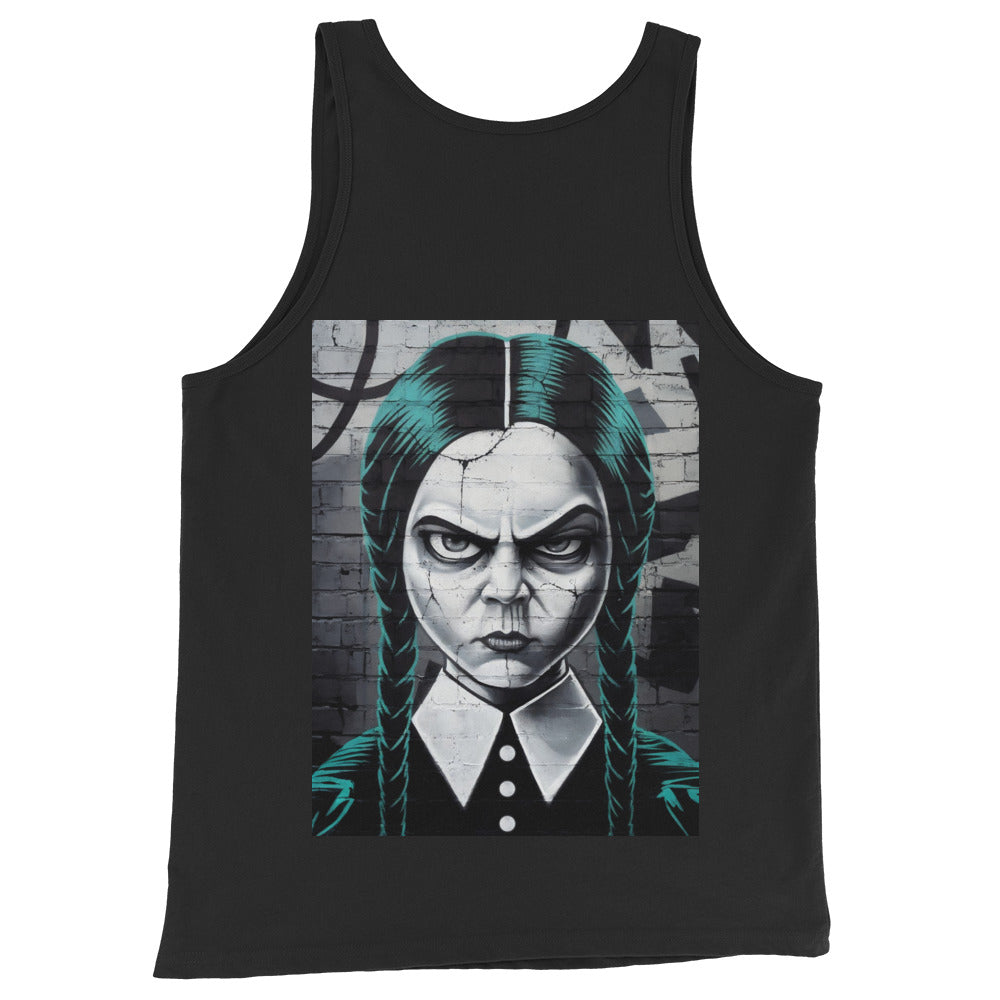 top-graffiti-wednesday-tank-back-by-b.different-clothing-graffiti-inspired-independent-streetwear-brand