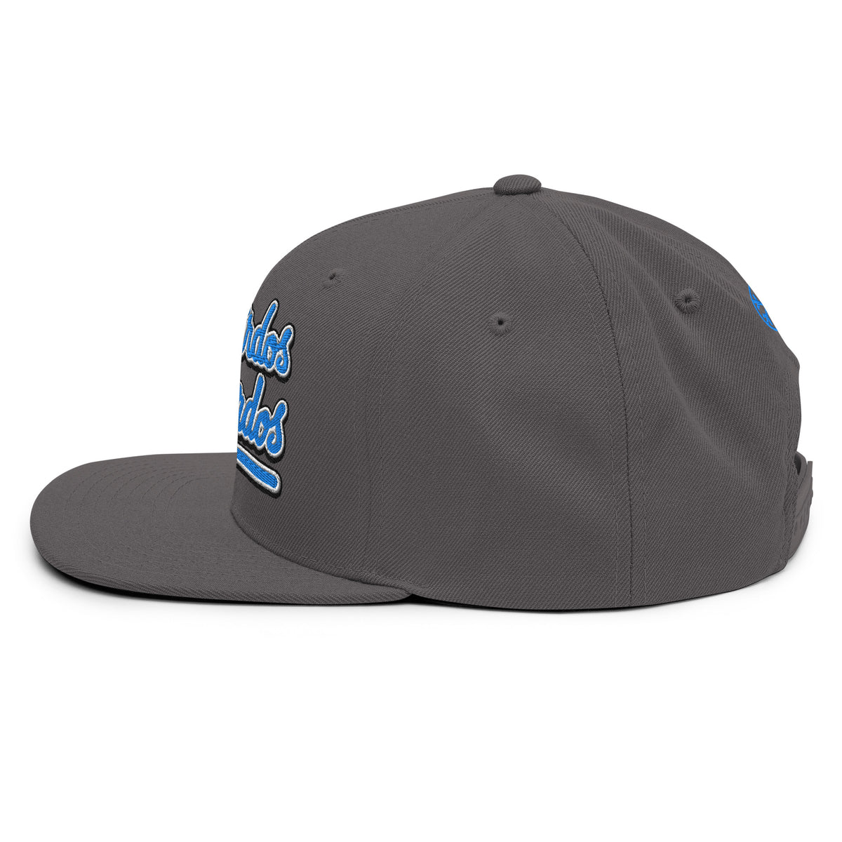Darkgray-For Weirdos by Weirdos Snapback Hat from B.Different Clothing, left side, graffiti-inspired streetwear