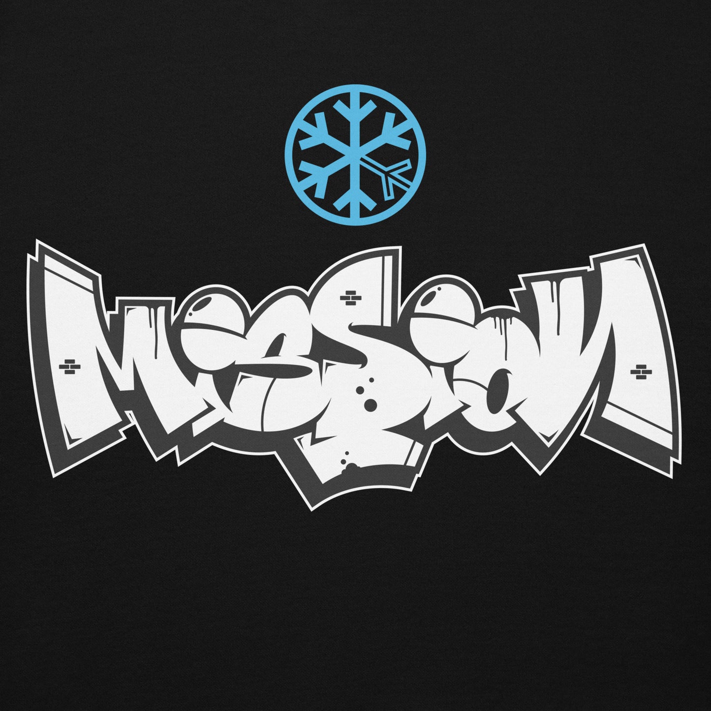 Black-Mission Graffiti Piece Hoodie from B.Different Clothing, graphic, graffiti-inspired streetwear