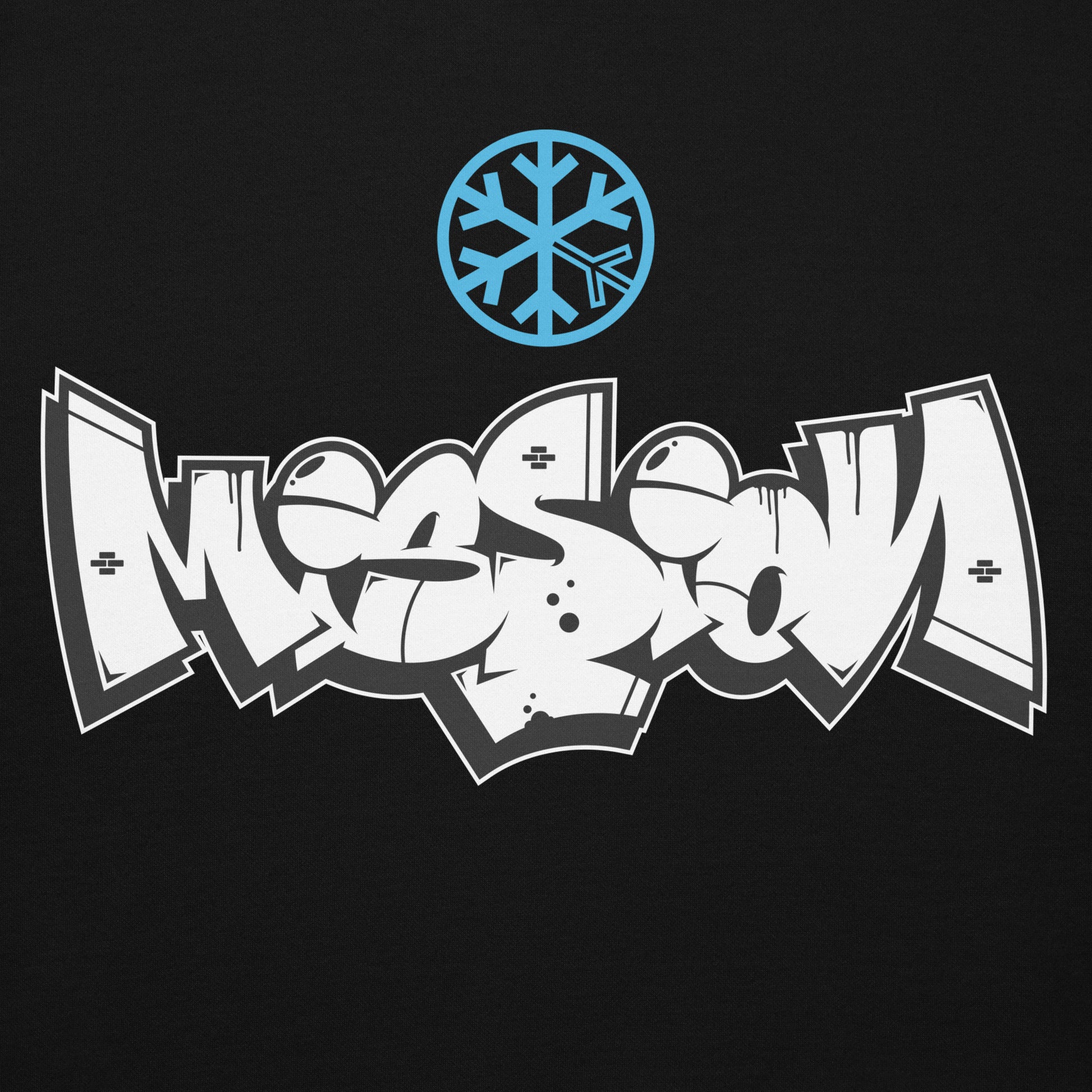 Black-Mission Graffiti Piece Hoodie from B.Different Clothing, graphic, graffiti-inspired streetwear