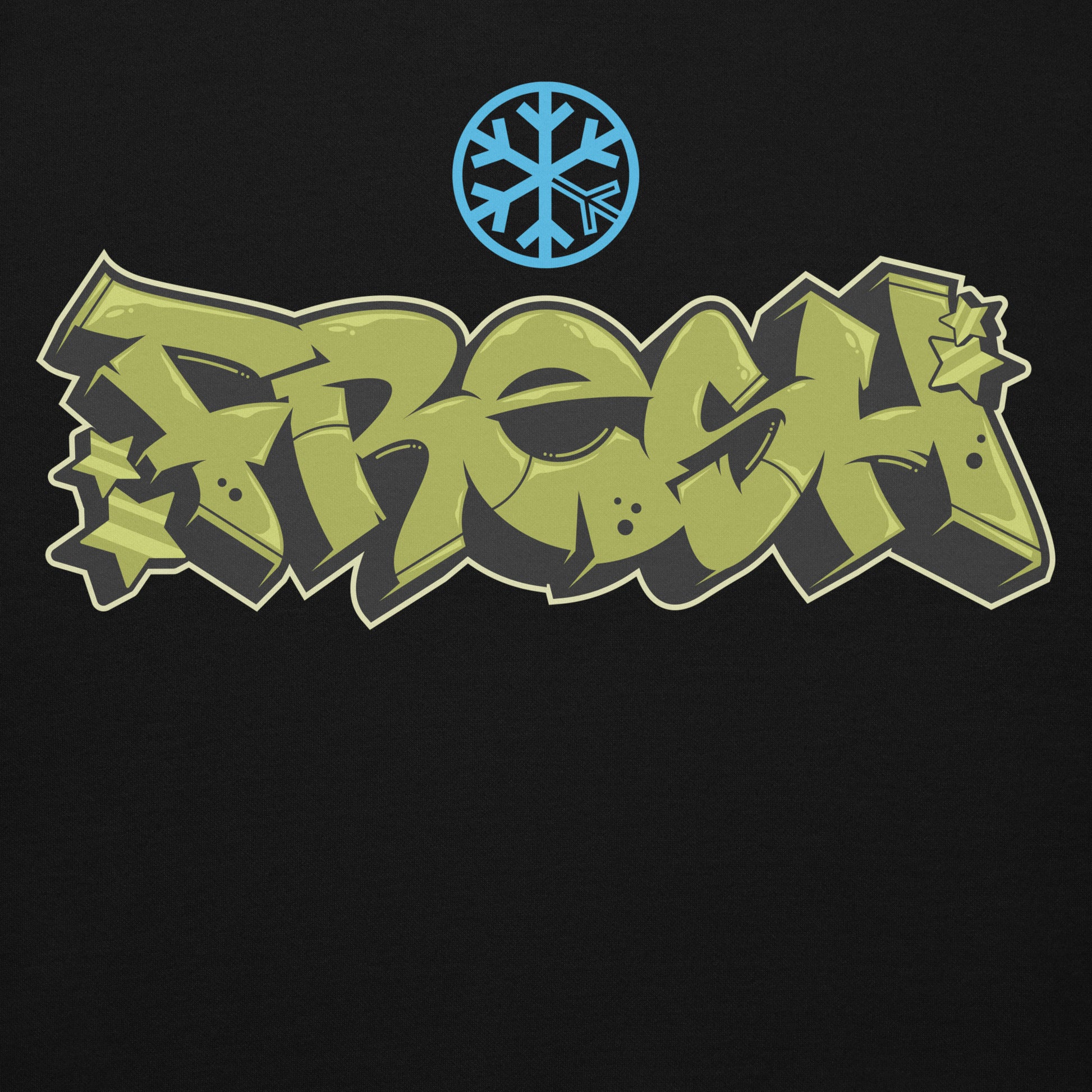 Black-Fresh Graffiti Piece Hoodie from B.Different Clothing, graphic, graffiti-inspired streetwear