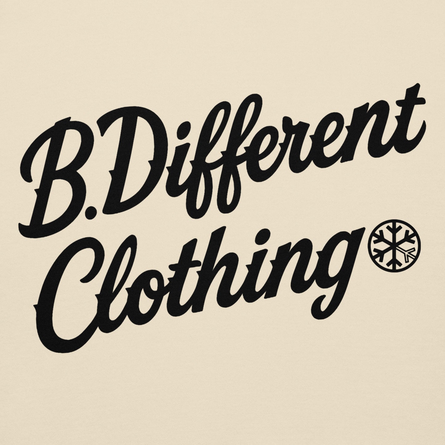 Beige-The League Hoodie from B.Different Clothing, graphic, graffiti-inspired streetwear