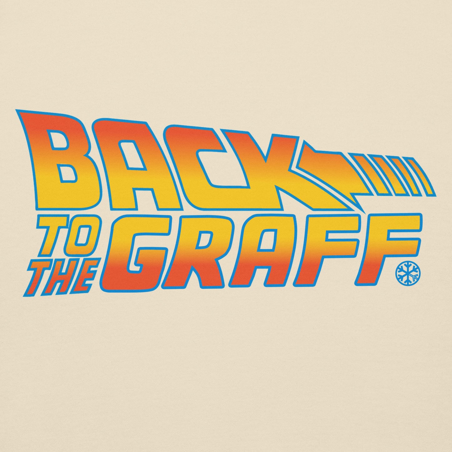 Beige-Back to the Graff Hoodie from B.Different Clothing, graphic, graffiti-inspired streetwear