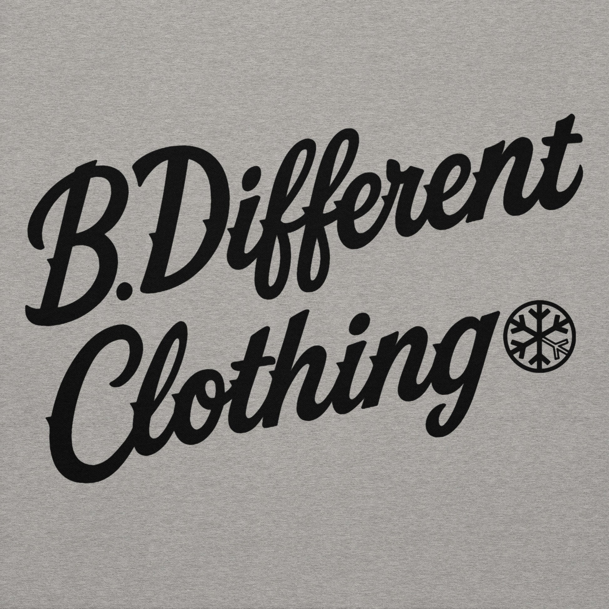 Gray-The League Hoodie from B.Different Clothing, graphic, graffiti-inspired streetwear