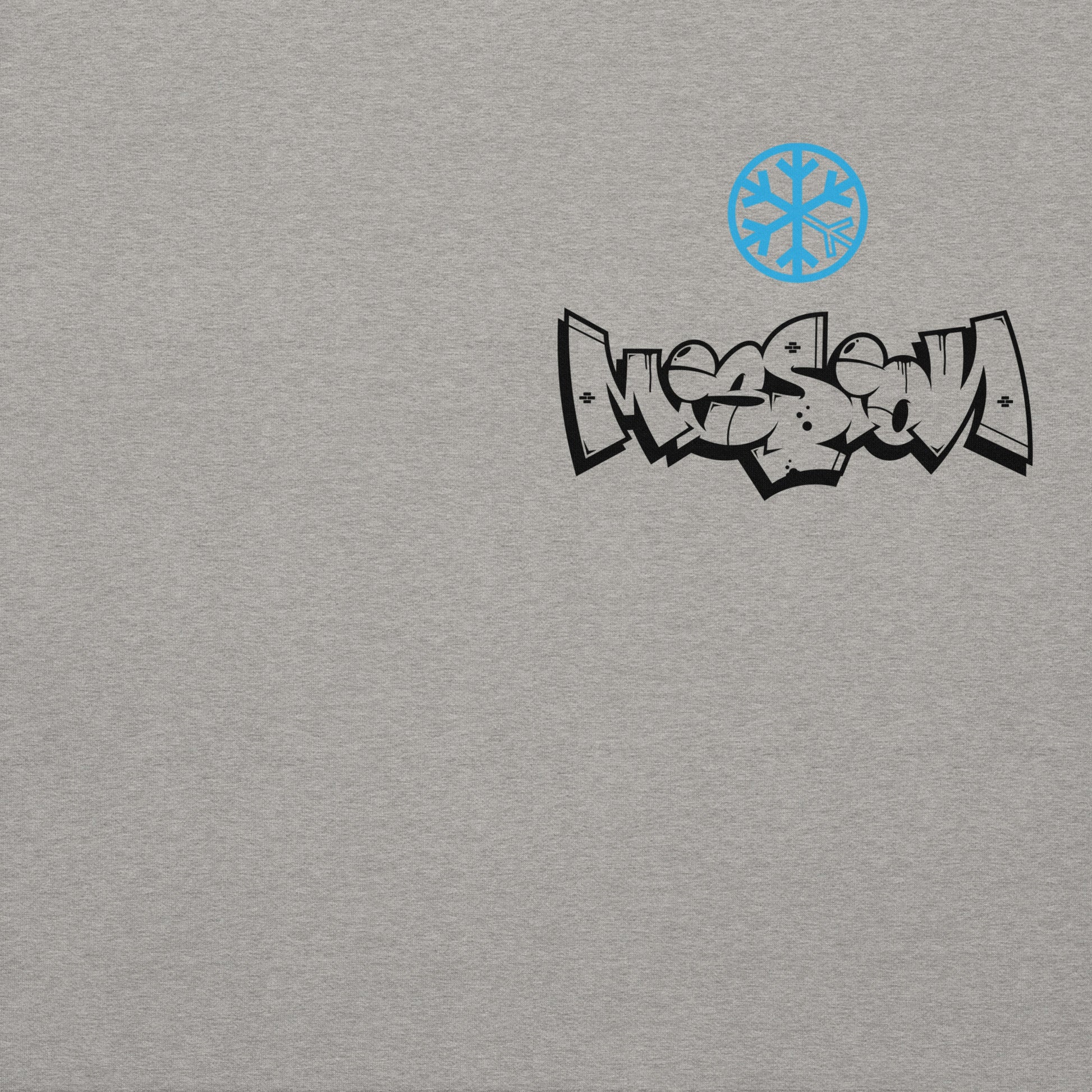 Gray-Mission Graffiti Character Hoodie from B.Different Clothing, front graphic, graffiti-inspired streetwear