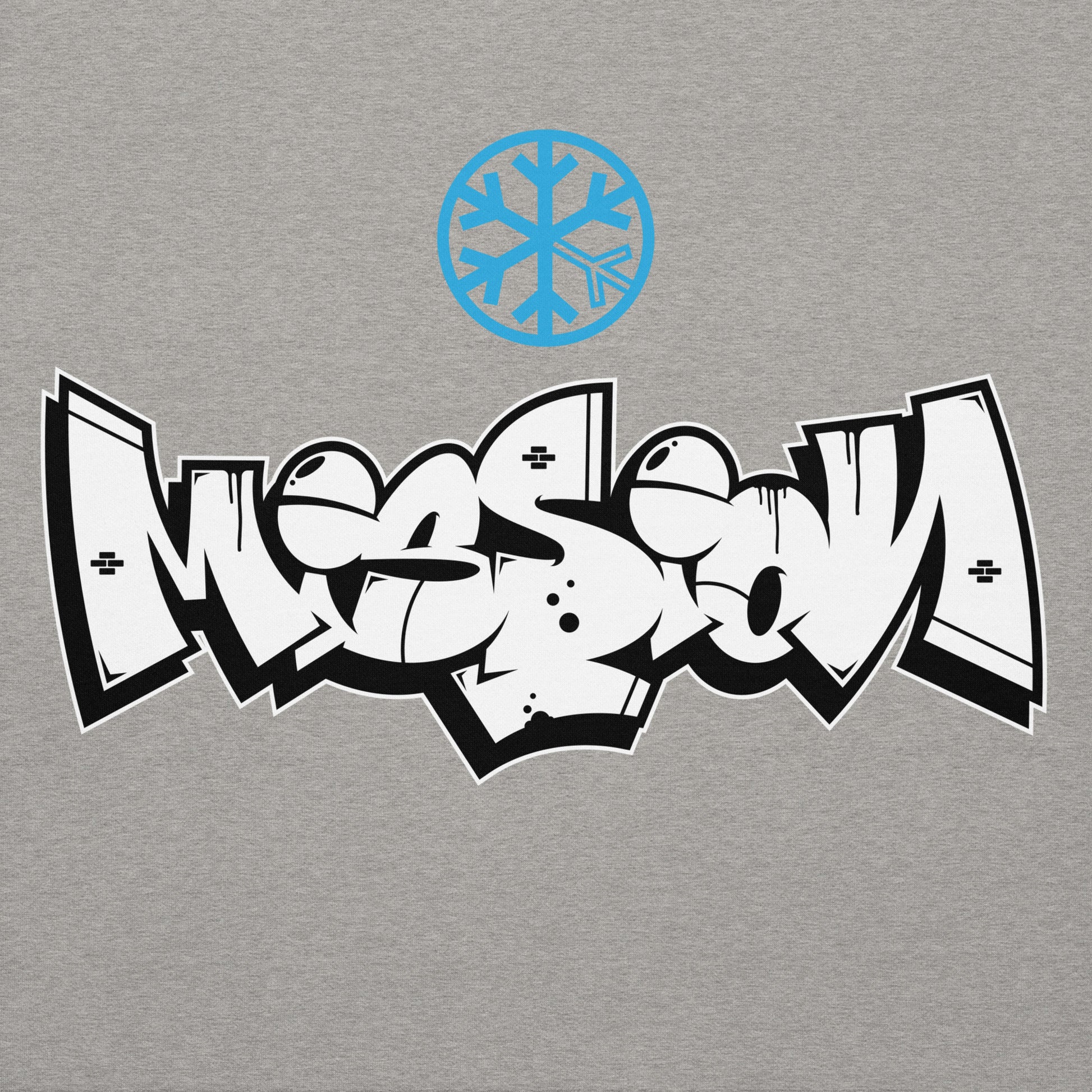 Gray-Mission Graffiti Piece Hoodie from B.Different Clothing, graphic, graffiti-inspired streetwear