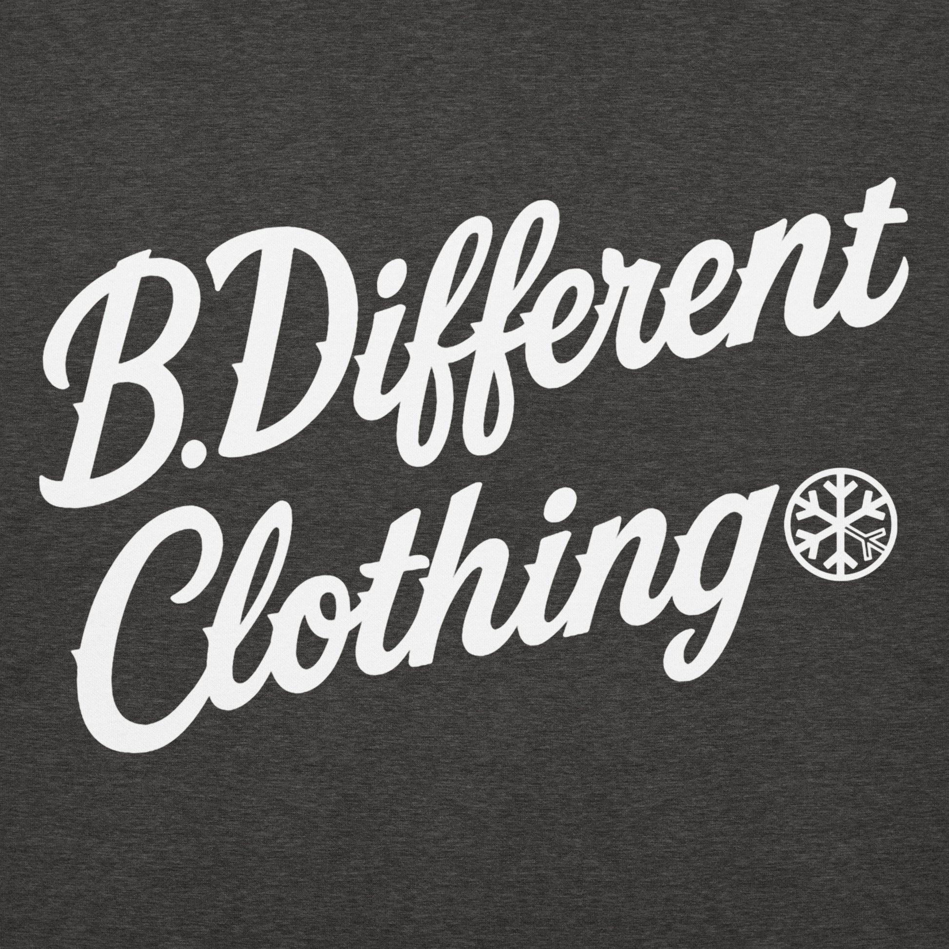 Darkgray-The League Hoodie from B.Different Clothing, graphic, graffiti-inspired streetwear