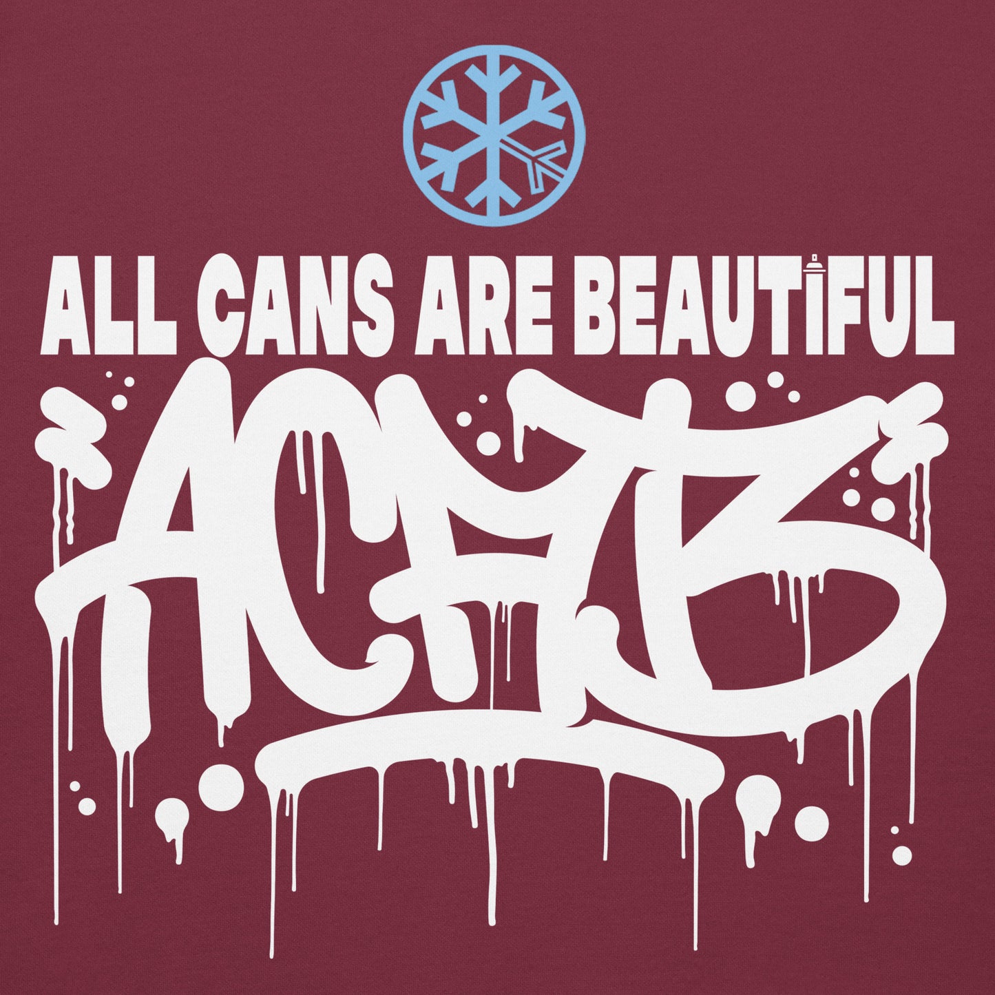 Maroon-Acab Graffiti Tag Hoodie from B.Different Clothing, graphic, graffiti-inspired streetwear