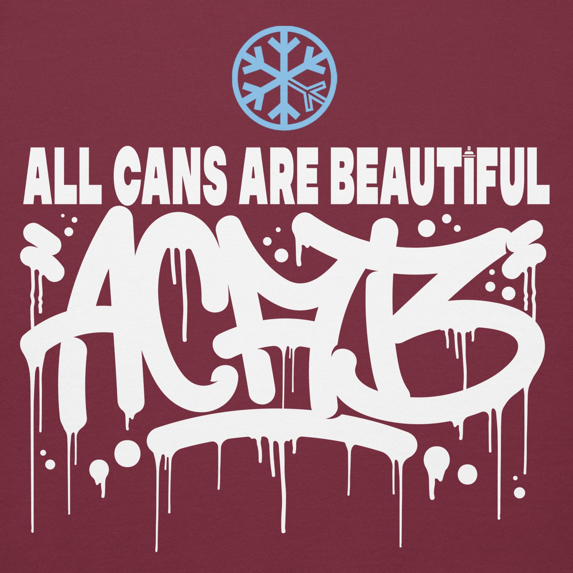 Maroon-Acab Graffiti Tag Hoodie from B.Different Clothing, graphic, graffiti-inspired streetwear