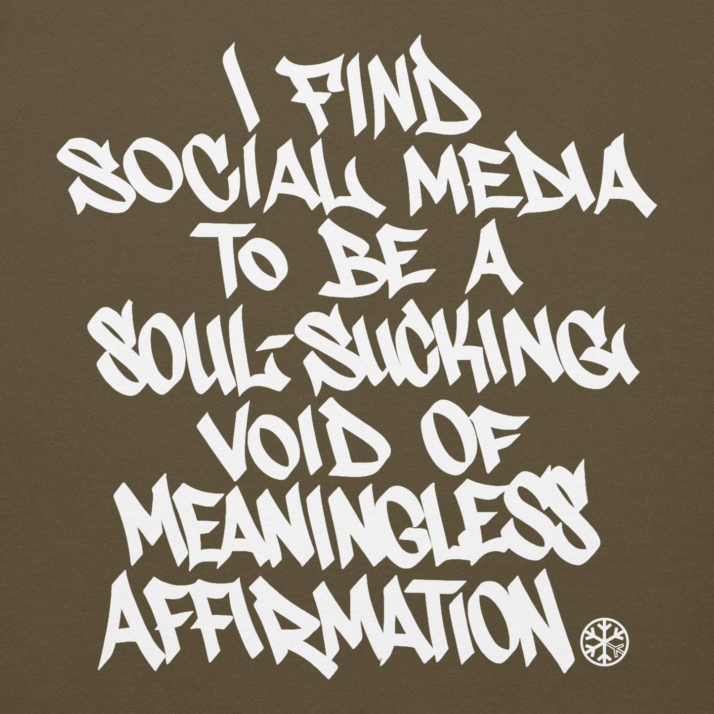 Green-Social Media Graffiti Tag Hoodie from B.Different Clothing, graphic, graffiti-inspired streetwear