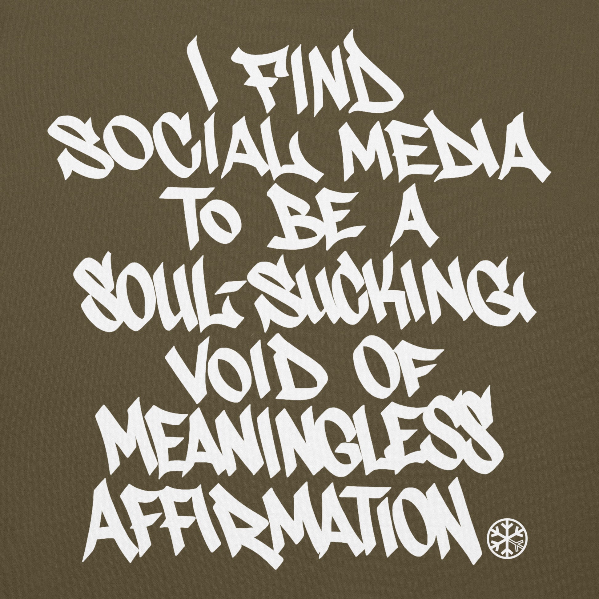 Green-Social Media Graffiti Tag Hoodie from B.Different Clothing, graphic, graffiti-inspired streetwear