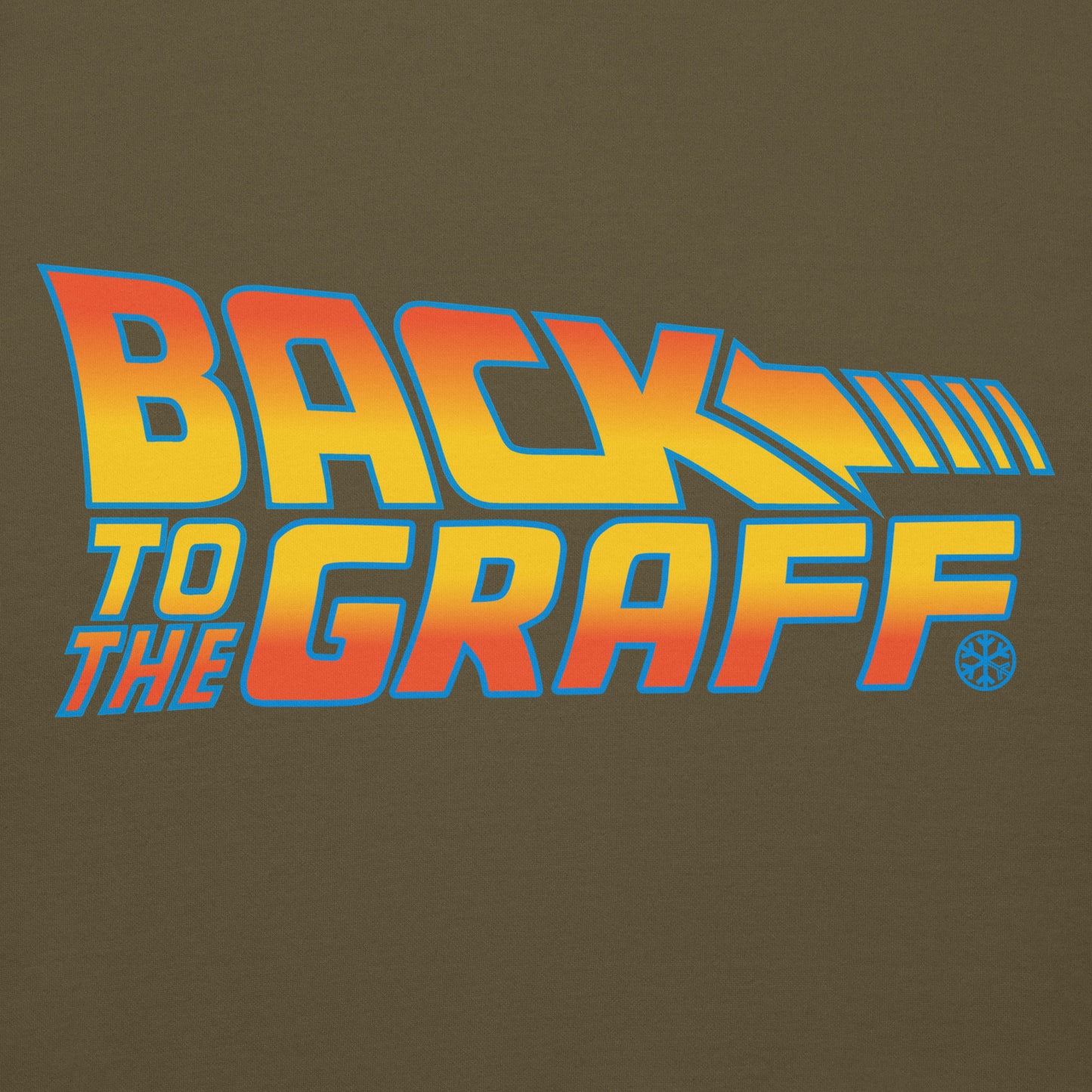 Green-Back to the Graff Hoodie from B.Different Clothing, graphic, graffiti-inspired streetwear