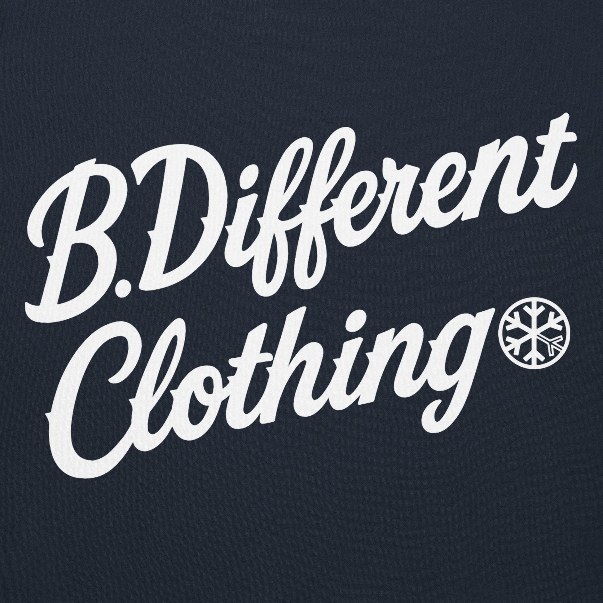 Navy-The League Hoodie from B.Different Clothing, graphic, graffiti-inspired streetwear