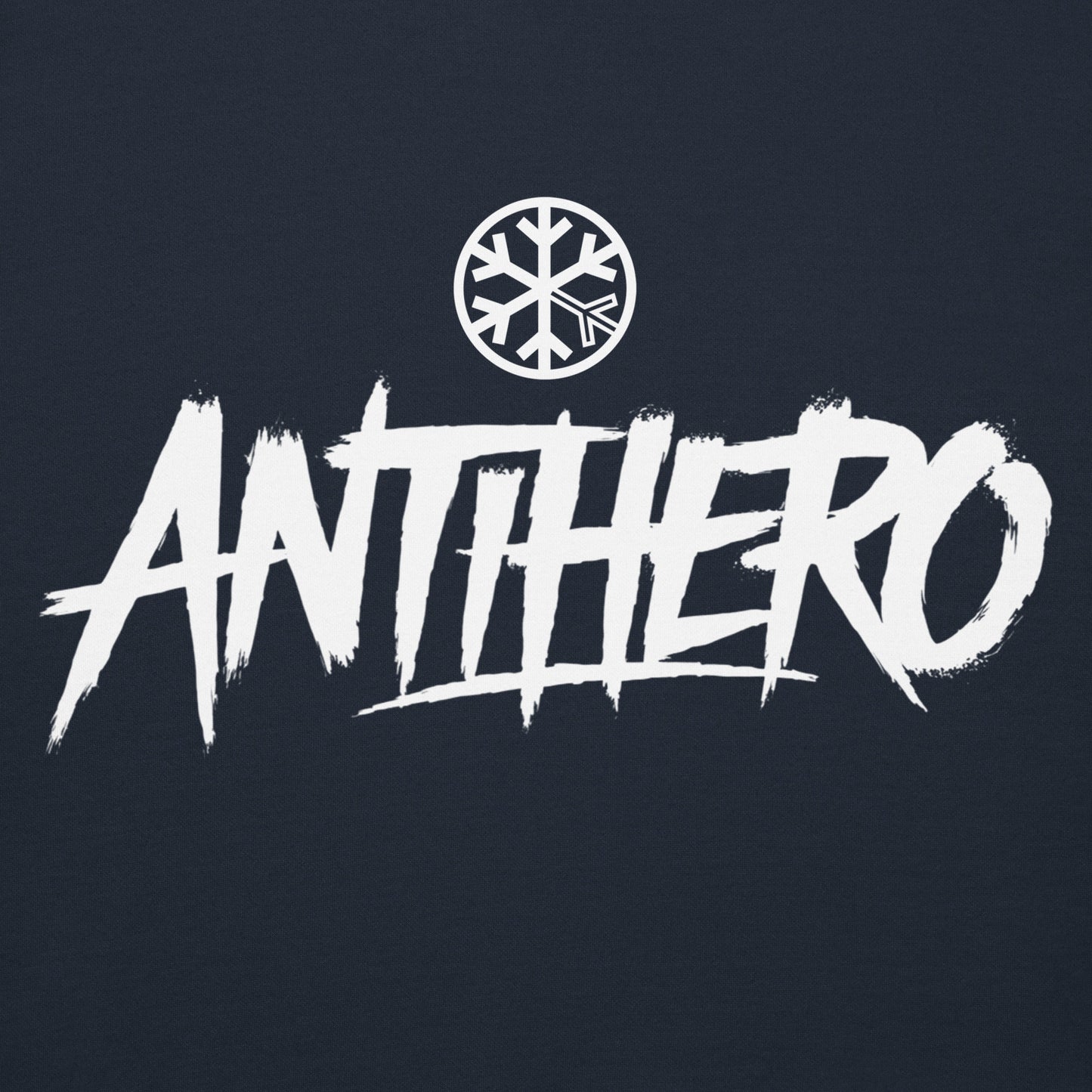 Navy-Antihero Graffiti Tag Hoodie from B.Different Clothing, graphic, graffiti-inspired streetwear