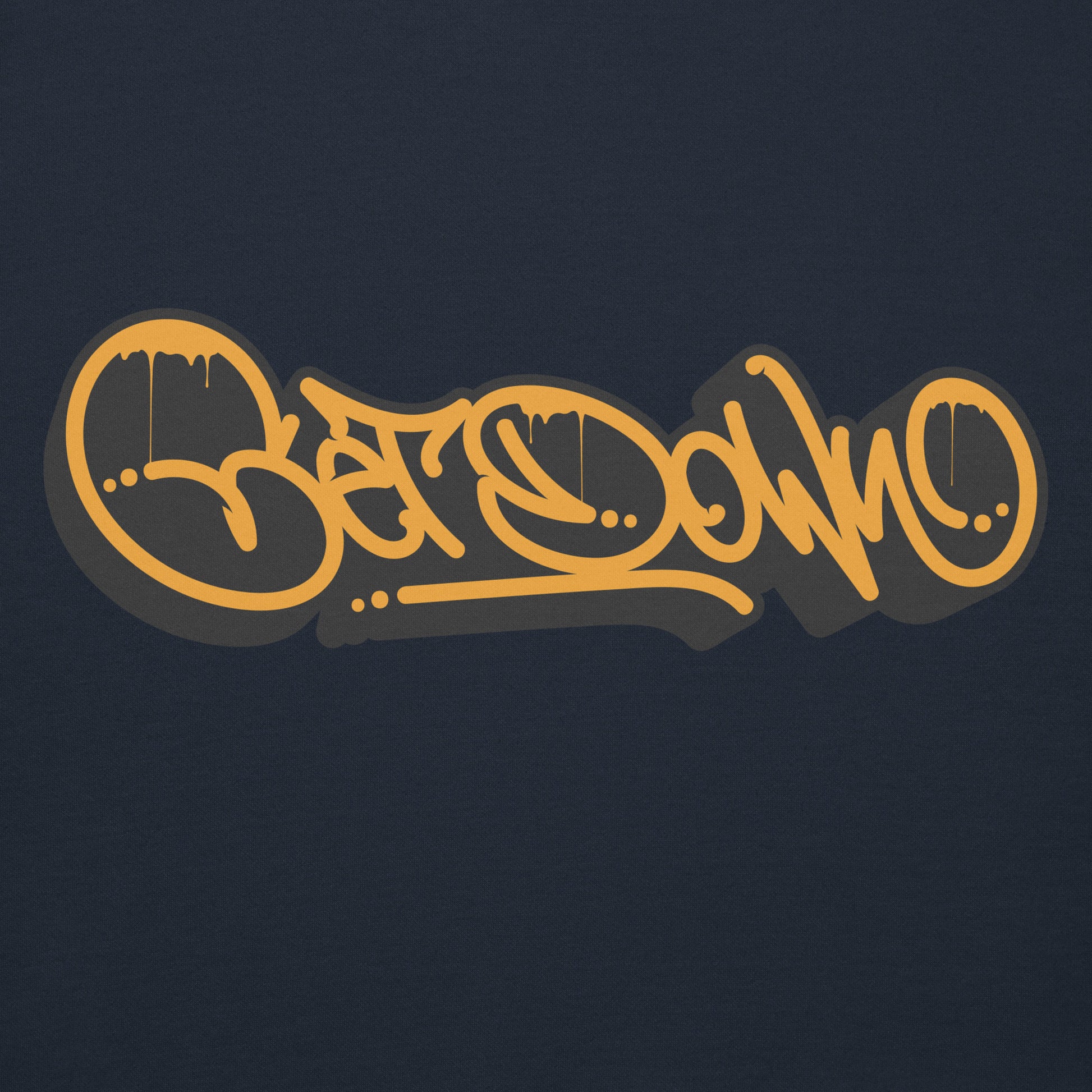 Navy-Get Down Graffiti Tag Hoodie from B.Different Clothing, graphic, graffiti-inspired streetwear