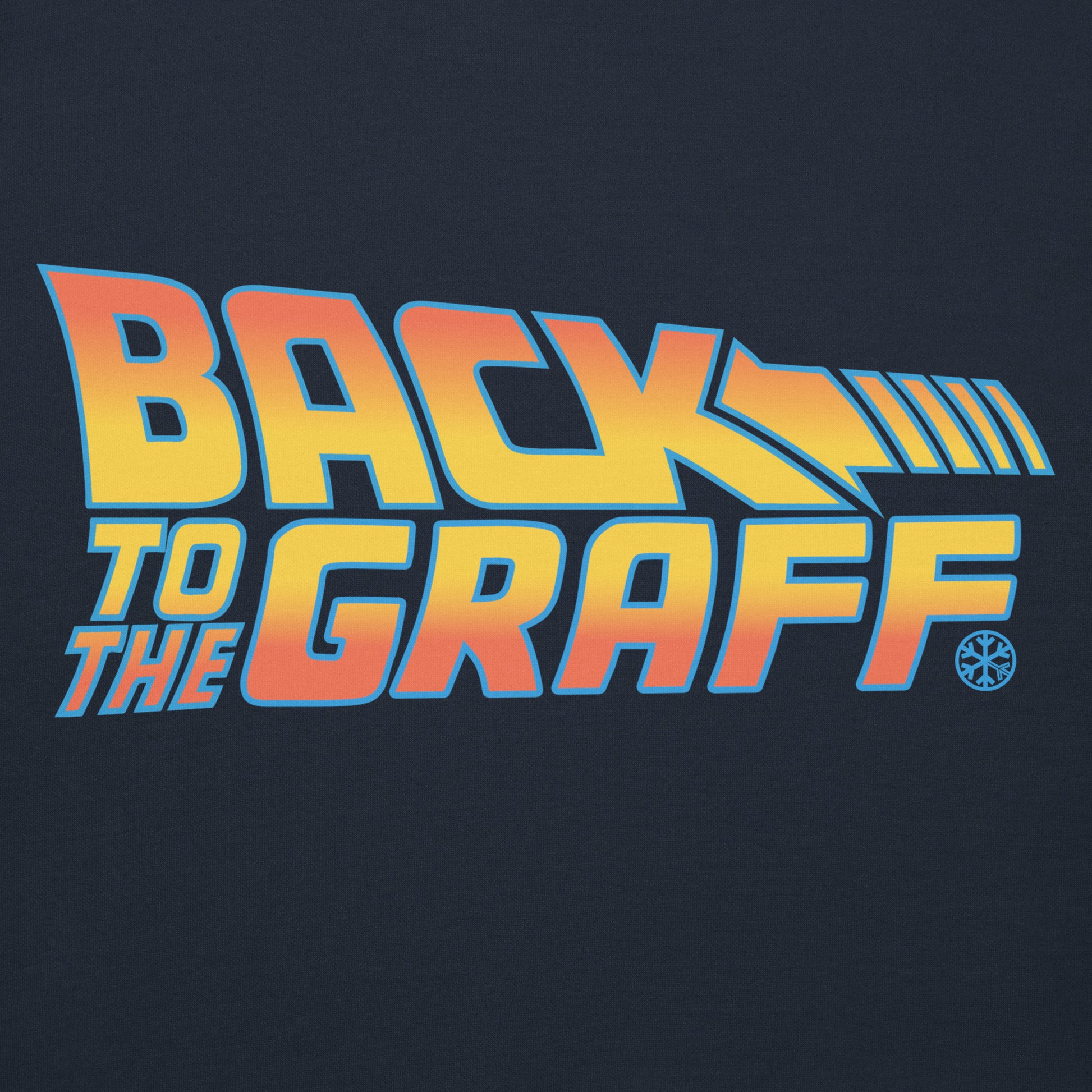 Navy-Back to the Graff Hoodie from B.Different Clothing, graphic, graffiti-inspired streetwear