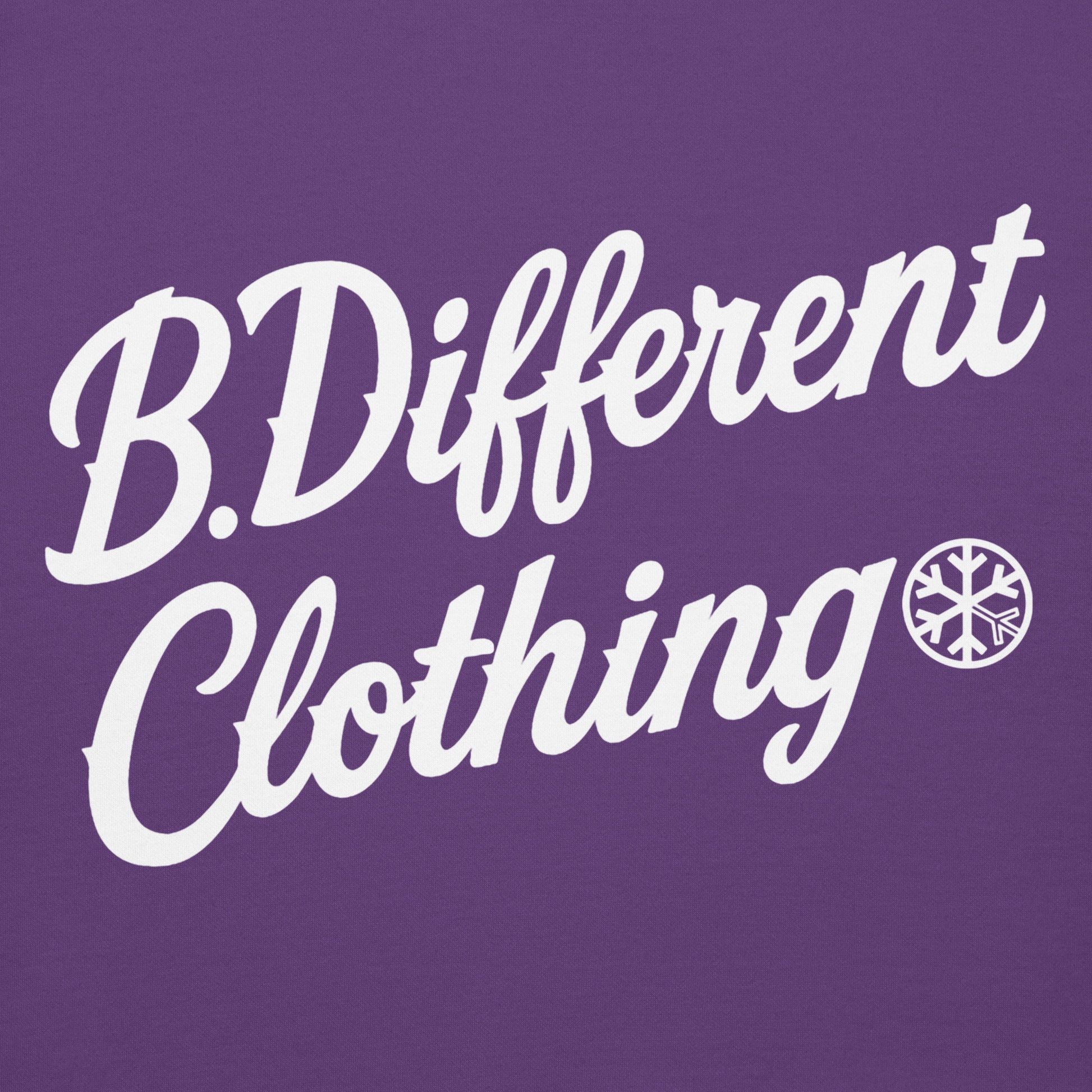 Purple-The League Hoodie from B.Different Clothing, graphic, graffiti-inspired streetwear