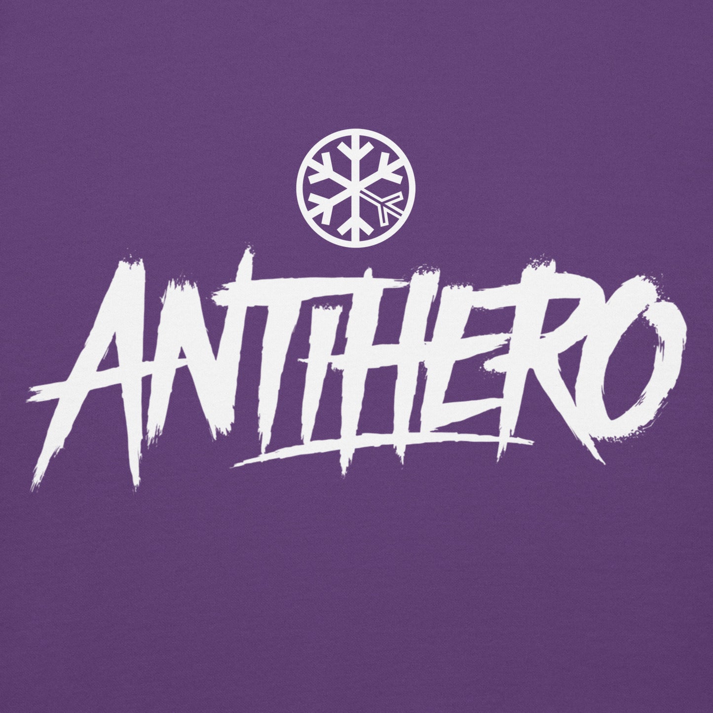 Purple-Antihero Graffiti Tag Hoodie from B.Different Clothing, graphic, graffiti-inspired streetwear