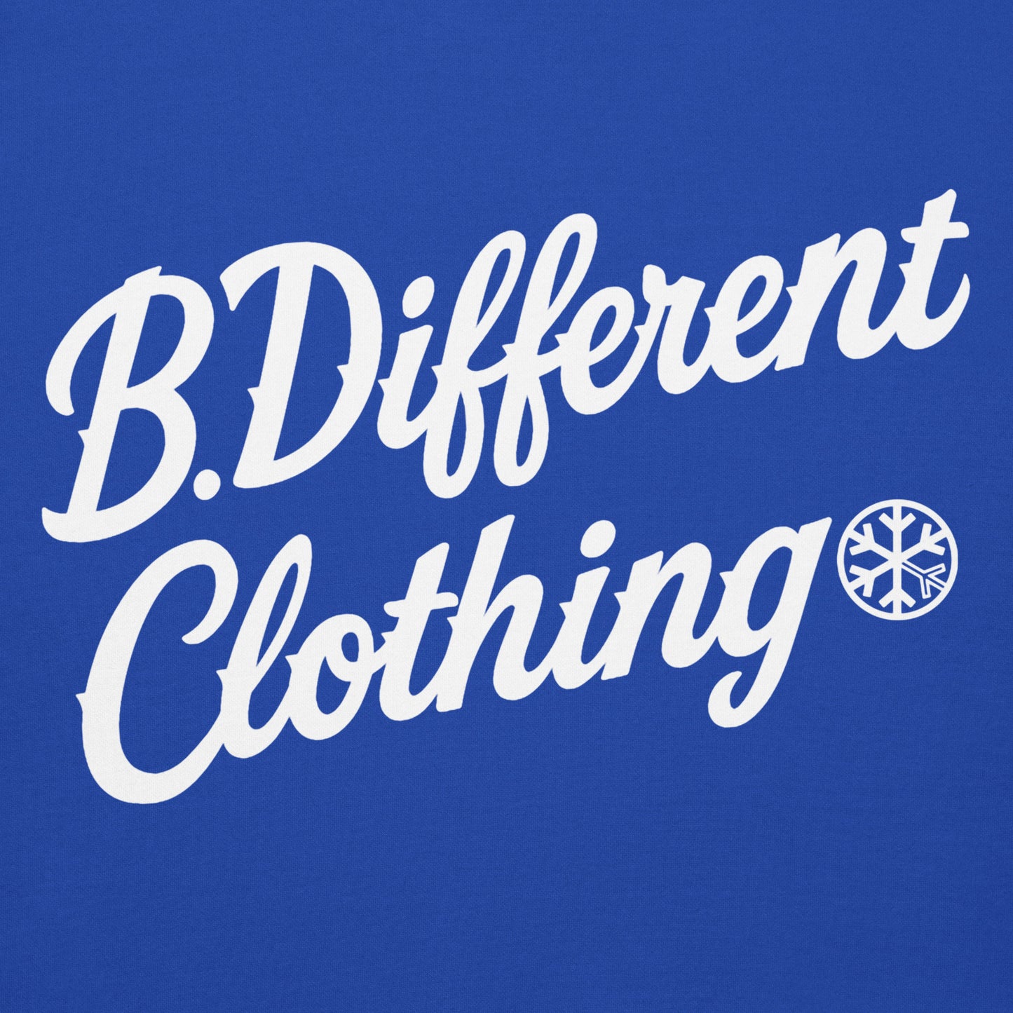 Blue-The League Hoodie from B.Different Clothing, graphic, graffiti-inspired streetwear