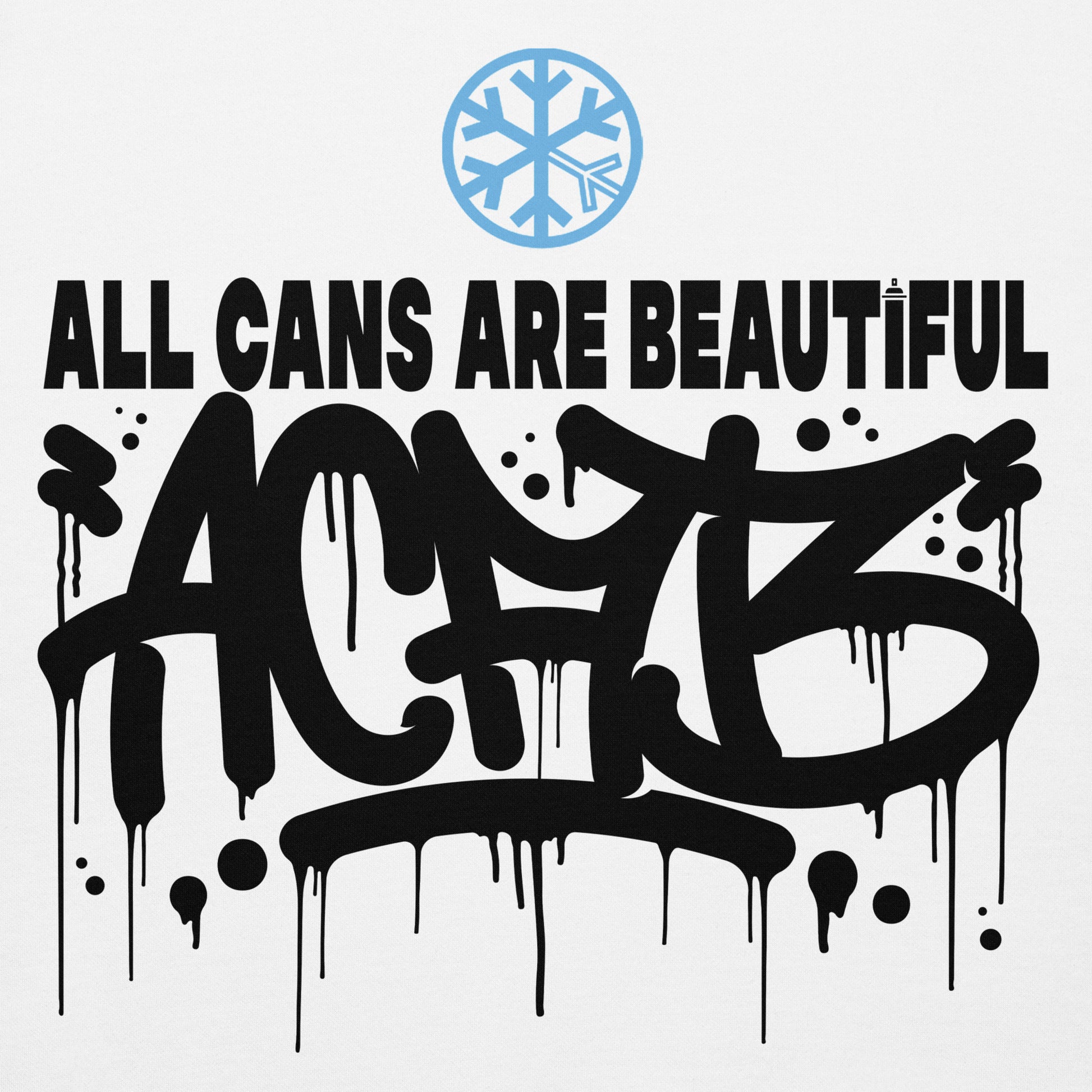 White-Acab Graffiti Tag Hoodie from B.Different Clothing, graphic, graffiti-inspired streetwear