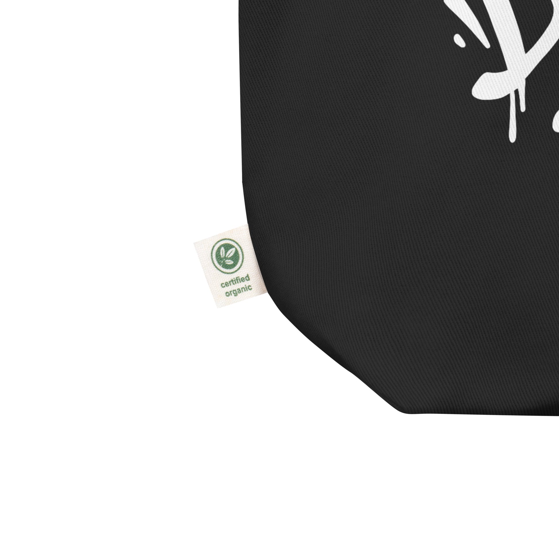 Paint Dealer Graffiti Tag Tote Bag black from B.Different Clothing, detail, graffiti-inspired streetwear
