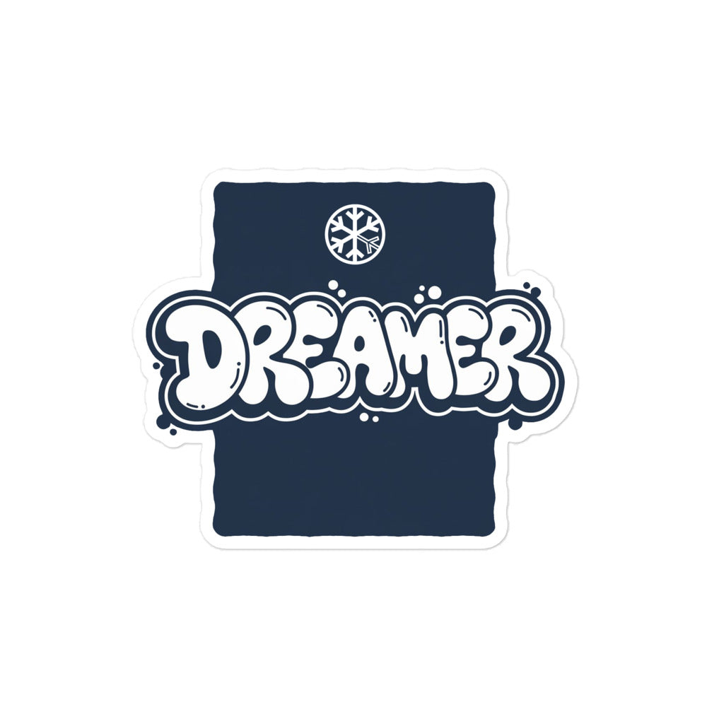 Dreamer Graffiti Throw-up Sticker B.Different Clothing graffiti street art inspired streetwear brand