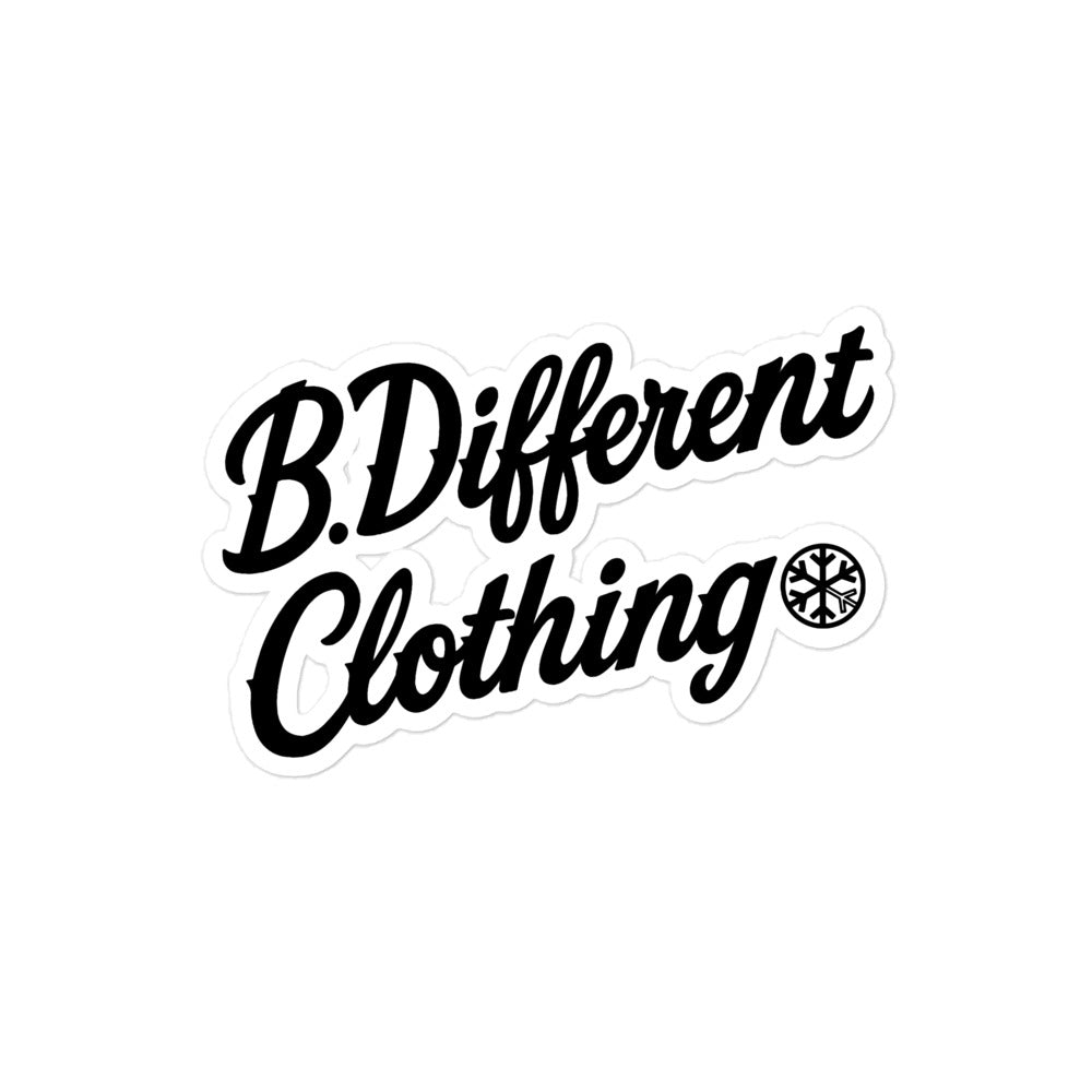 The League Sticker from B.Different Clothing, graffiti-inspired streetwear