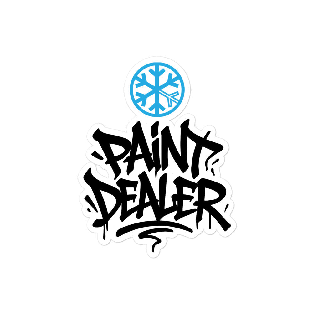 Paint Dealer Graffiti Tag Sticker from B.Different Clothing, graffiti-inspired streetwear