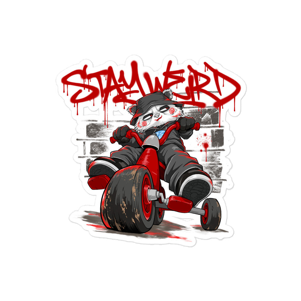 Raks The Puppet Graffiti Sticker by Emti from B.Different Clothing, graffiti-inspired streetwear