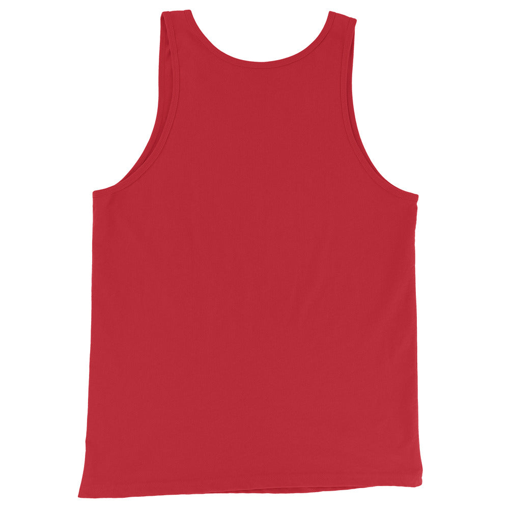 back of Antisocial Tag Tank Top red B.Different Clothing graffiti street art inspired streetwear brand