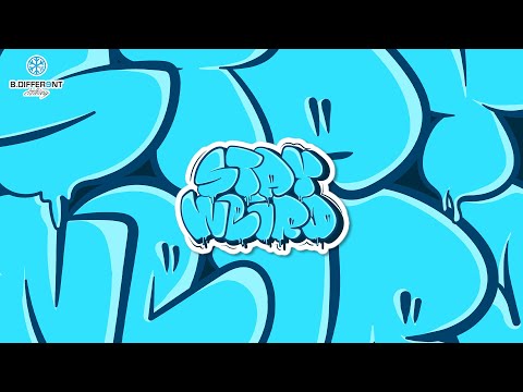 video process of Stay Weird Graffiti Throw-up Collection B.Different Clothing graffiti street art inspired independent streetwear brand