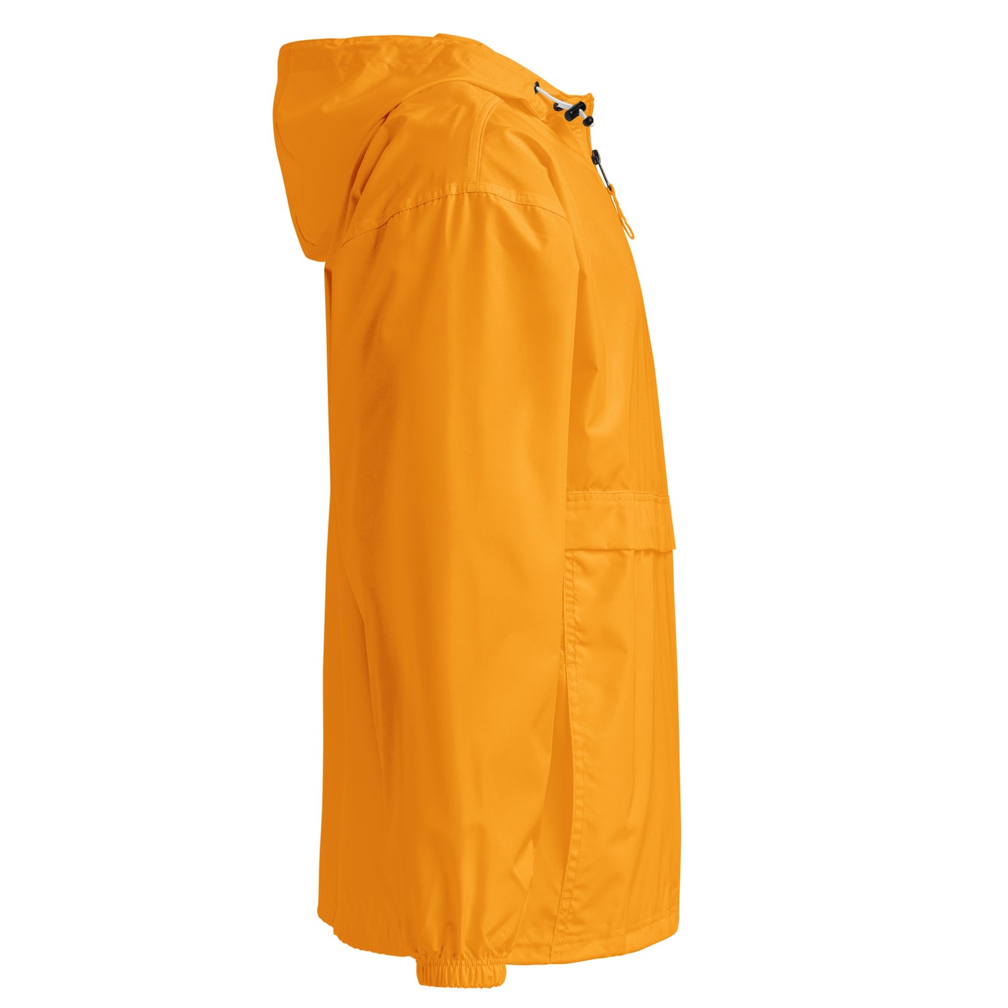 Yellow-Never Grow Up Graffiti Windbreaker Jacket from B.Different Clothing, right view, graffiti-inspired streetwear