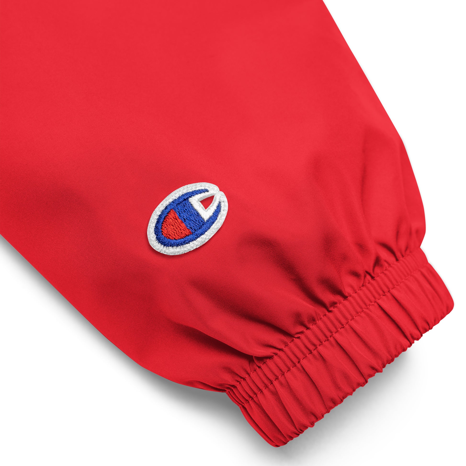 Red-Never Grow Up Graffiti Windbreaker Jacket from B.Different Clothing, detail, graffiti-inspired streetwear