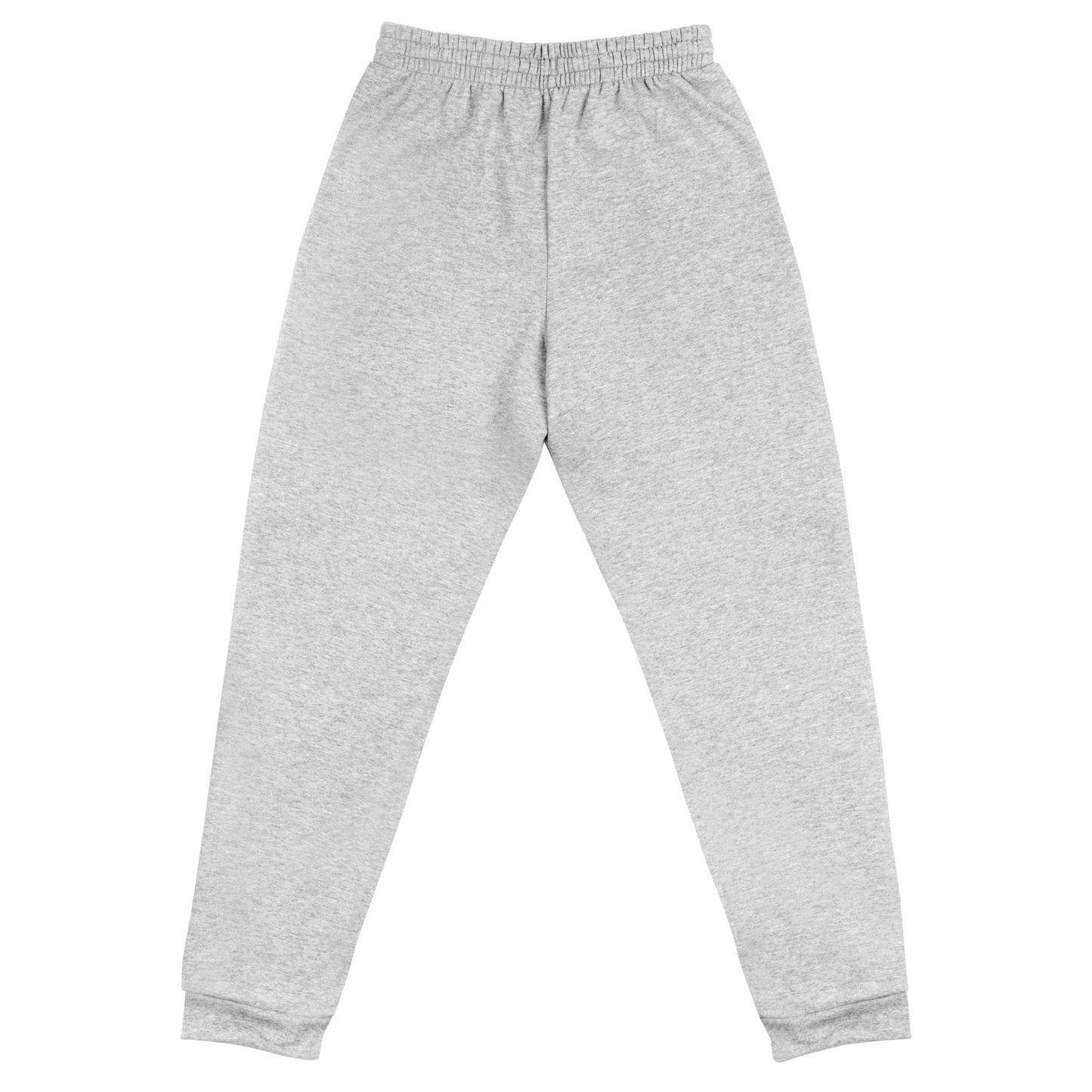 Gray-Never Grow Up Graffiti Joggers from B.Different Clothing, back view, graffiti-inspired streetwear