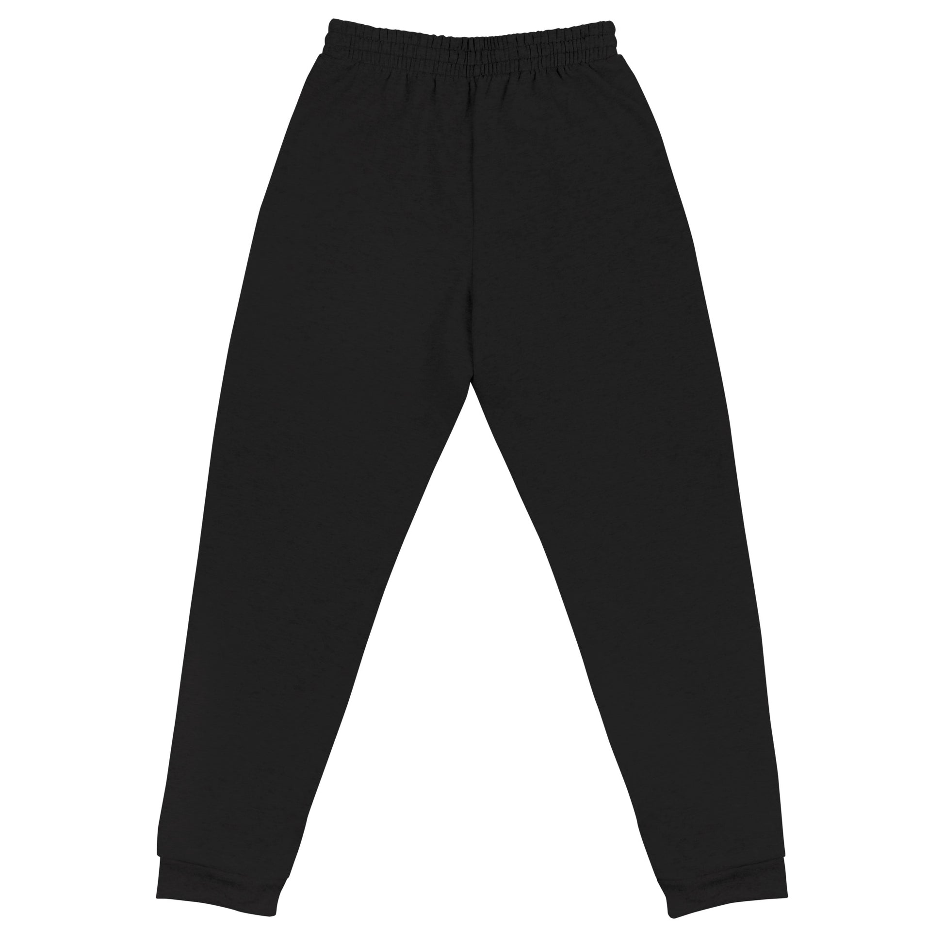 Black-Never Grow Up Graffiti Joggers from B.Different Clothing, back view, graffiti-inspired streetwear