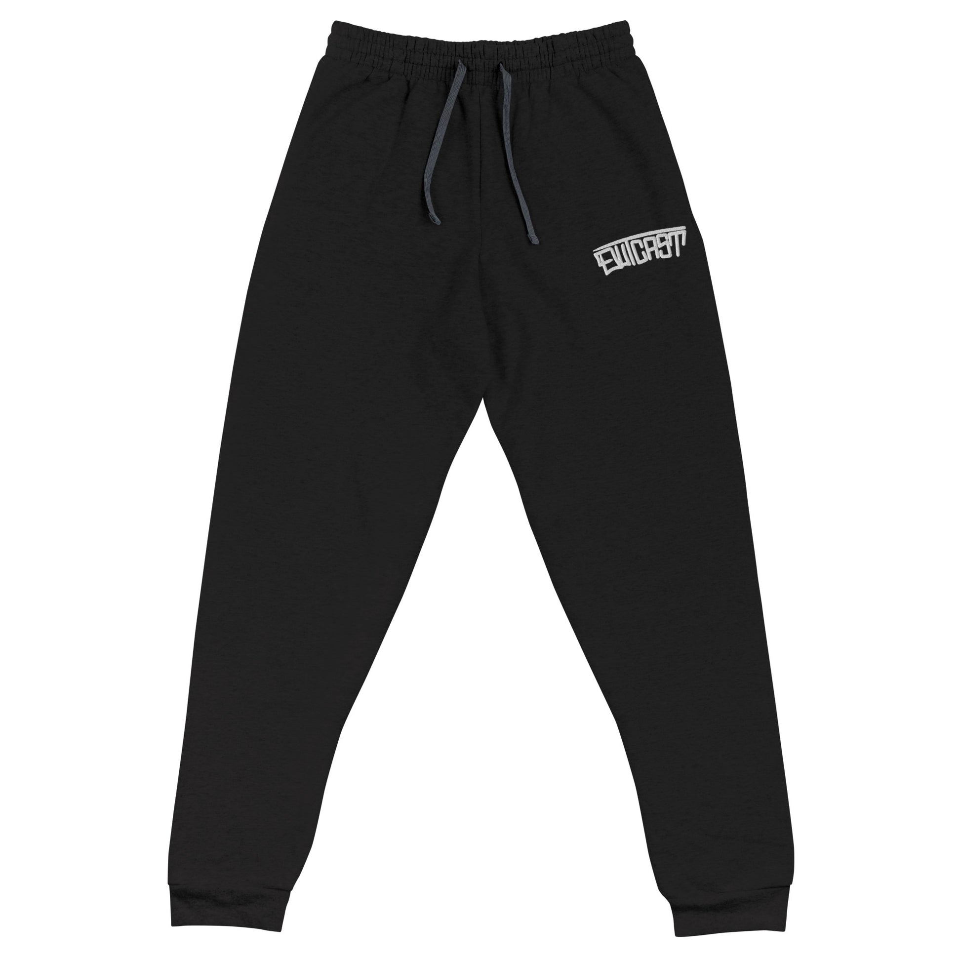 Outcast Graffiti Tag Joggers black B.Different Clothing graffiti street art inspired streetwear brand